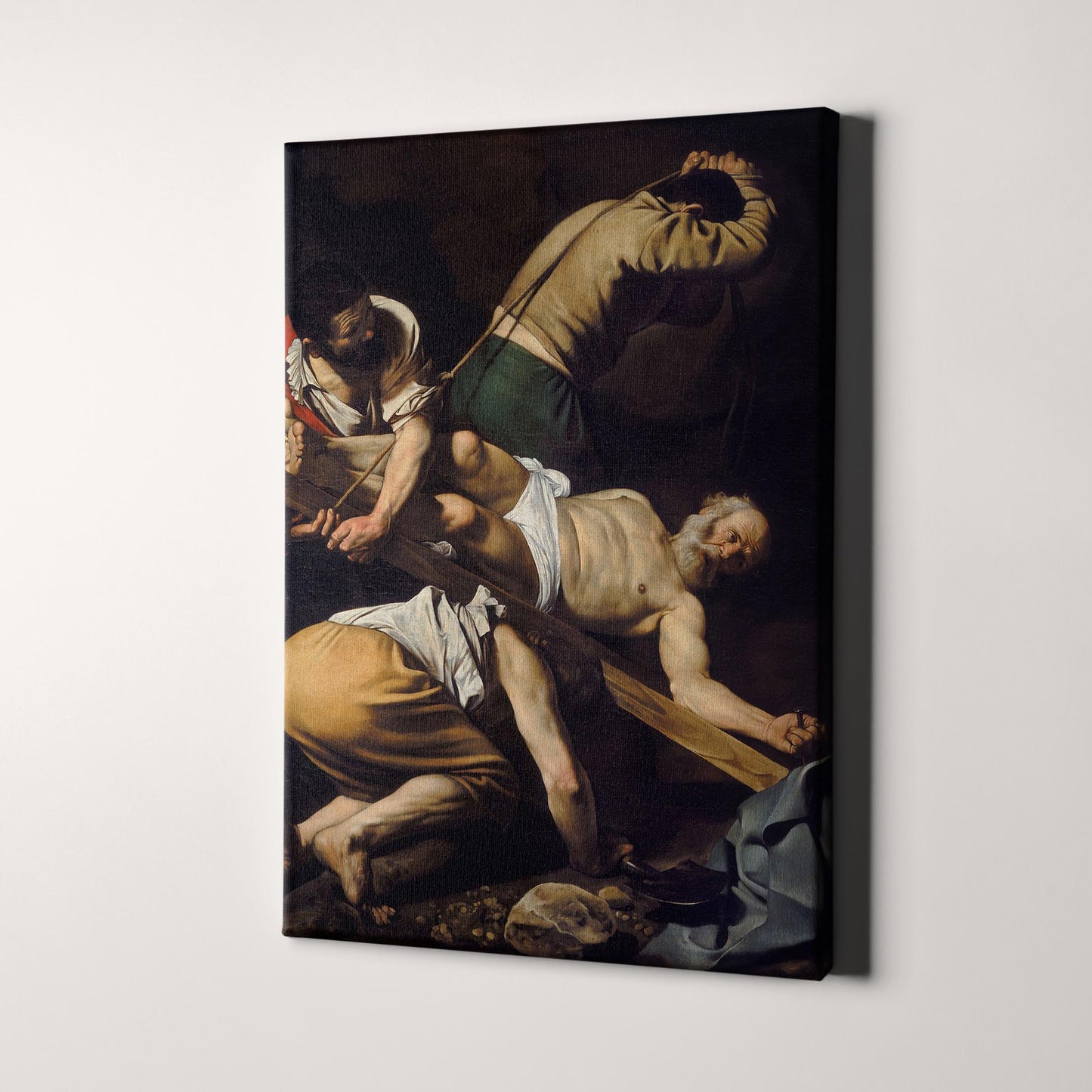 Crucifixion of Saint Peter by Caravaggio