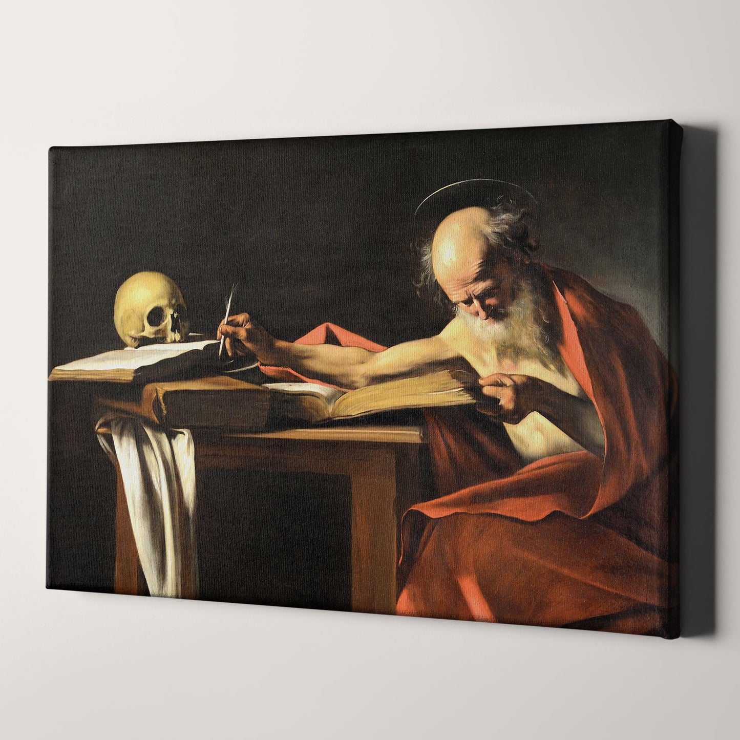 Saint Jerome Writing (1606) by Caravaggio