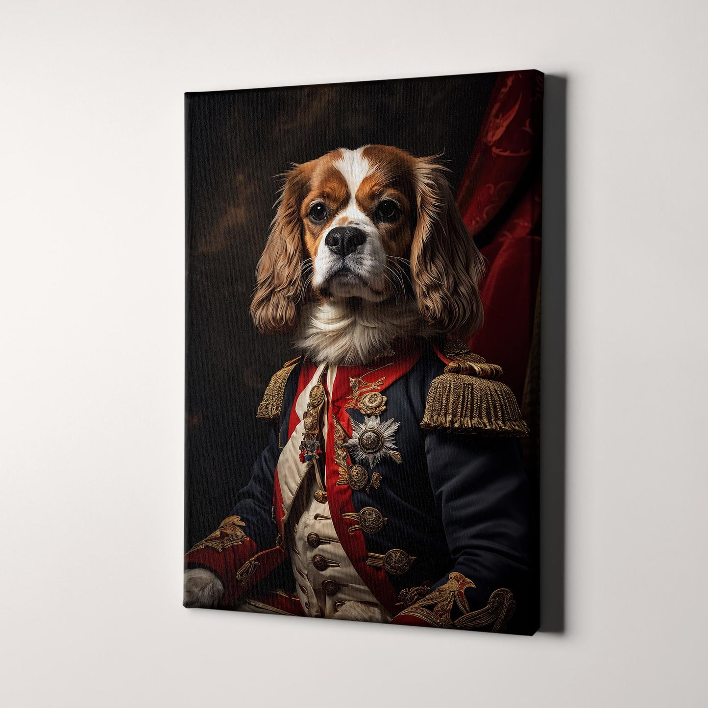 Cavalier King Charles Spaniel Aristocrat Portrait