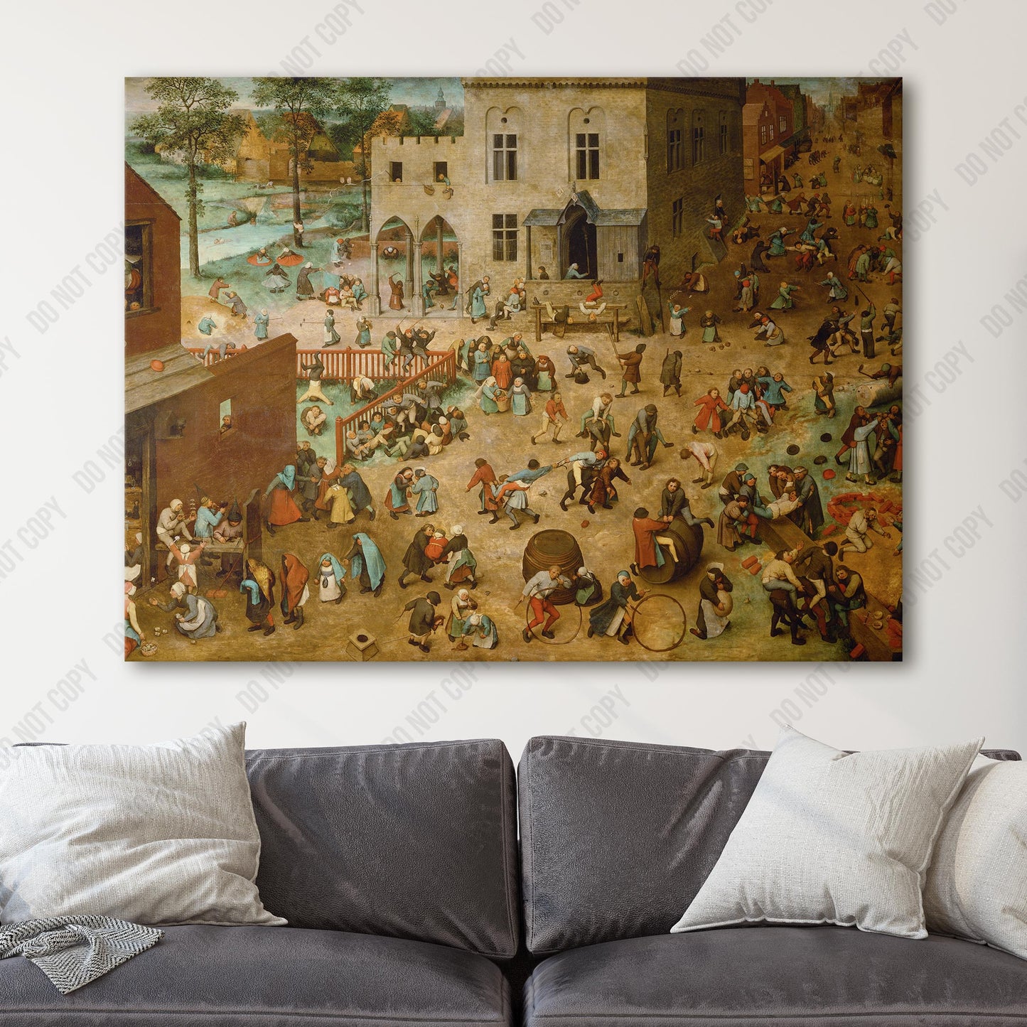 Children's Games (1560) by Pieter Bruegel the Elder