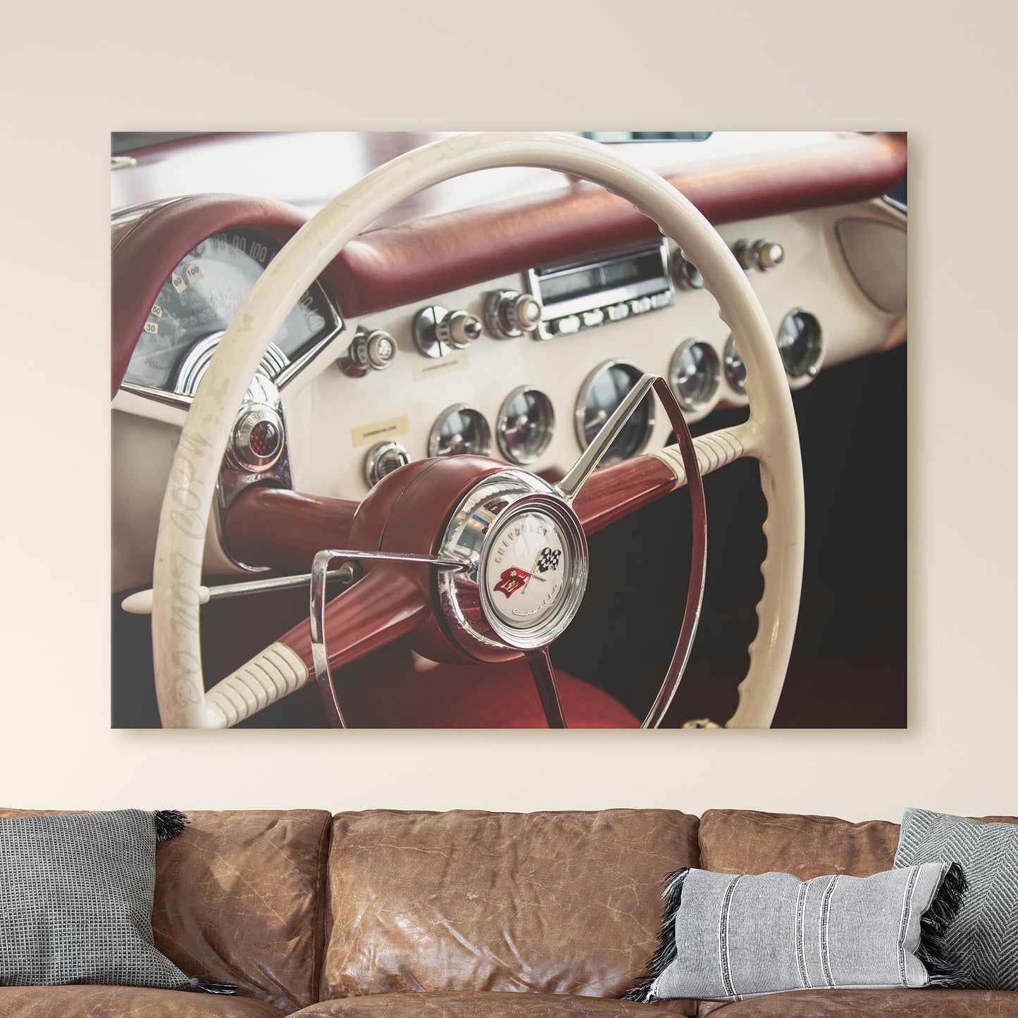 Classic Chevrolet Corvette Interior Dashboard