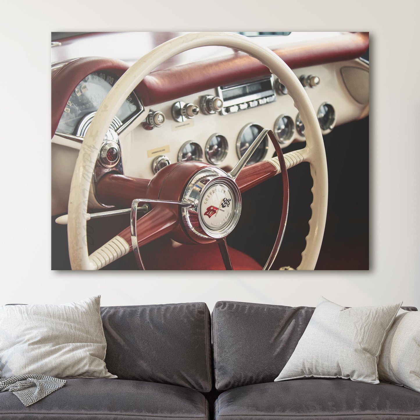 Classic Chevrolet Corvette Interior Dashboard