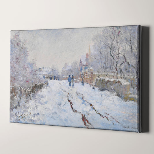 Snow at Argenteuil (1874–1875) by Claude Monet