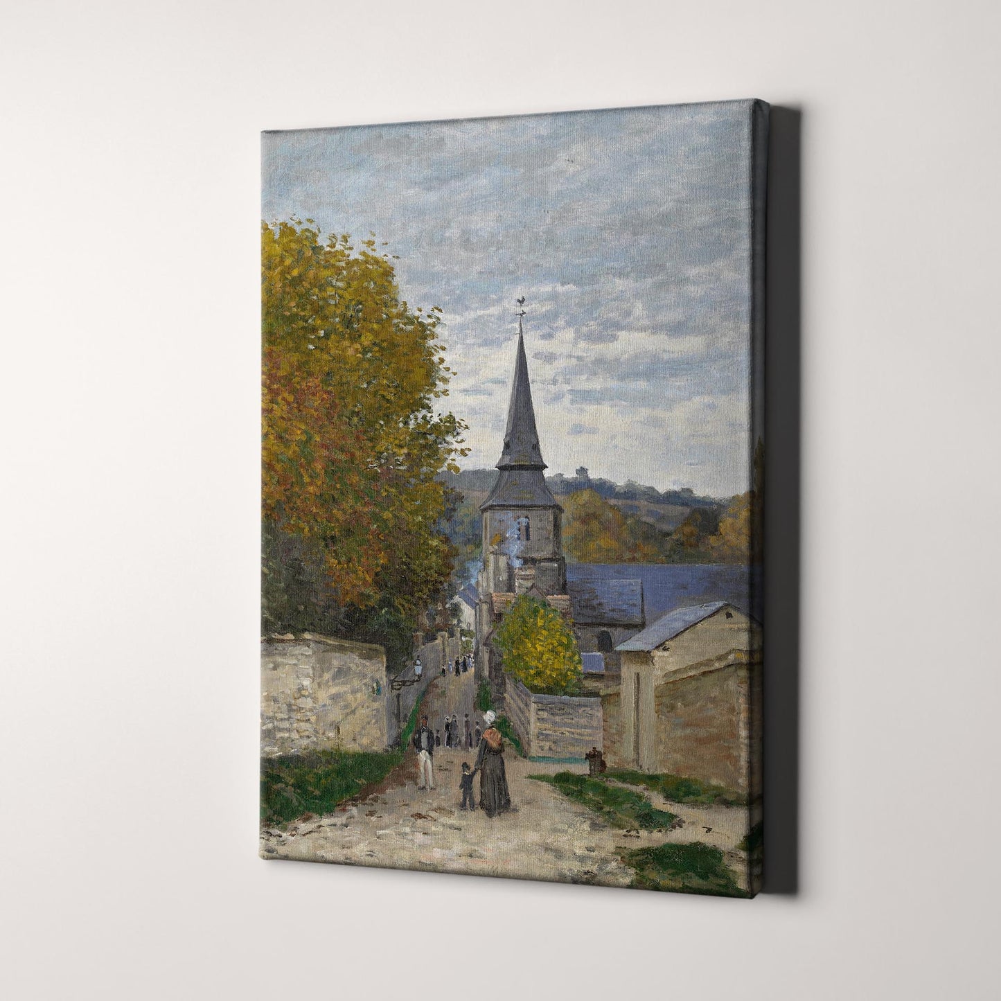 Street in Sainte-Adresse (1867) by Claude Monet