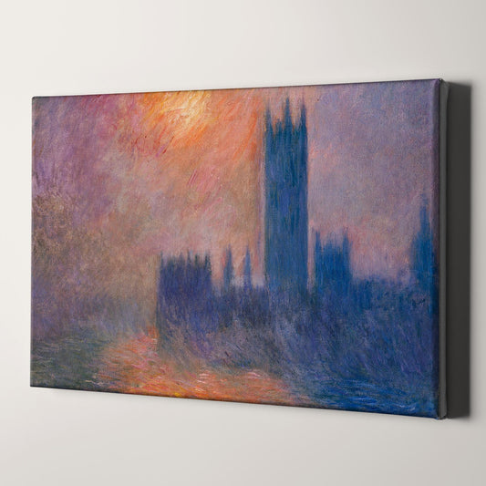 The Houses of Parliament, Sunset (1904) by Claude Monet