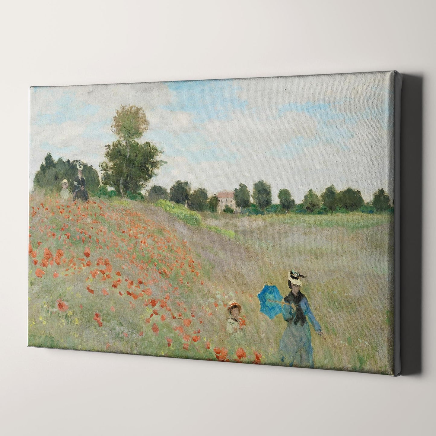 The Poppy Field near Argenteuil (1873) by Claude Monet