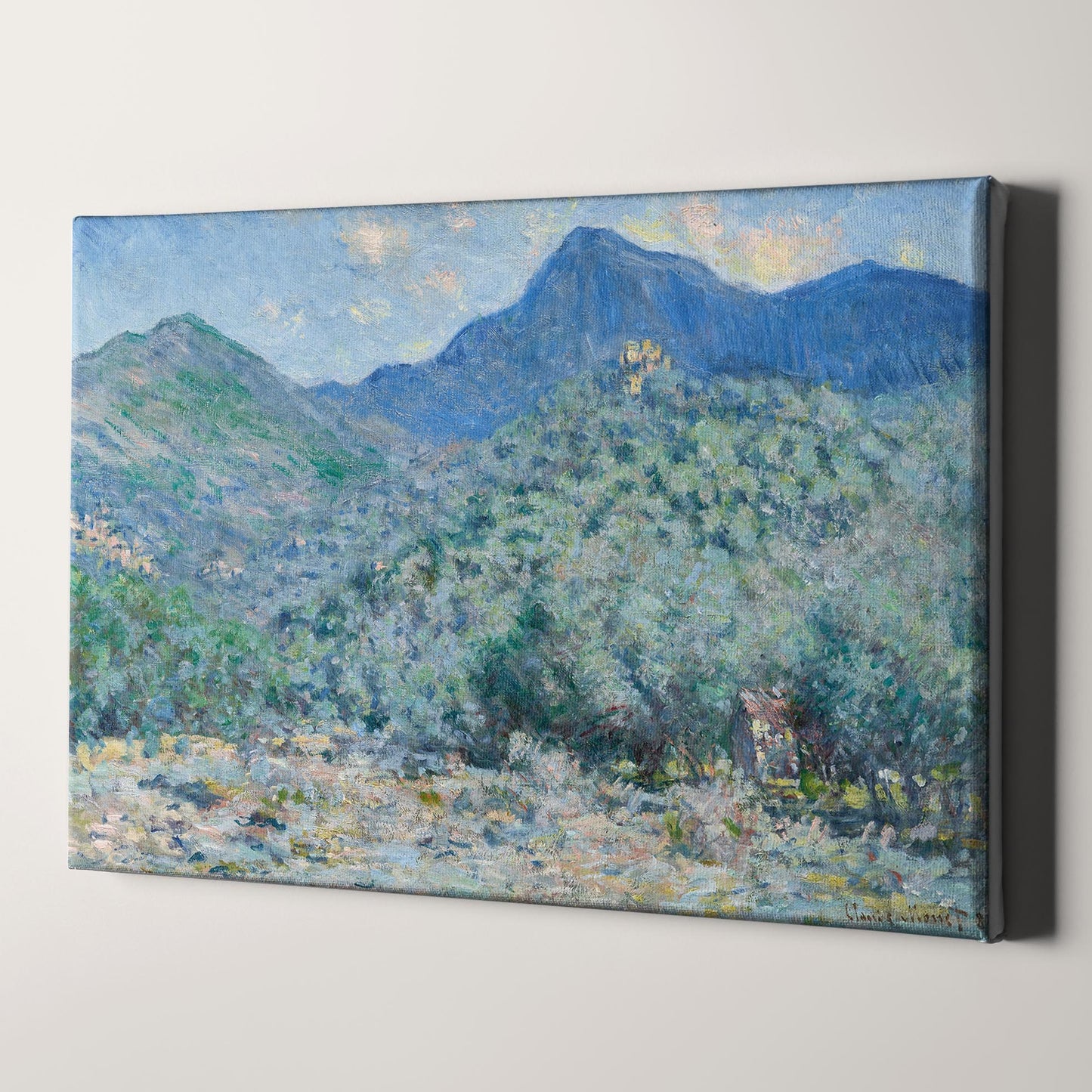 Valle Buona, Near Bordighera (1884) by Claude Monet