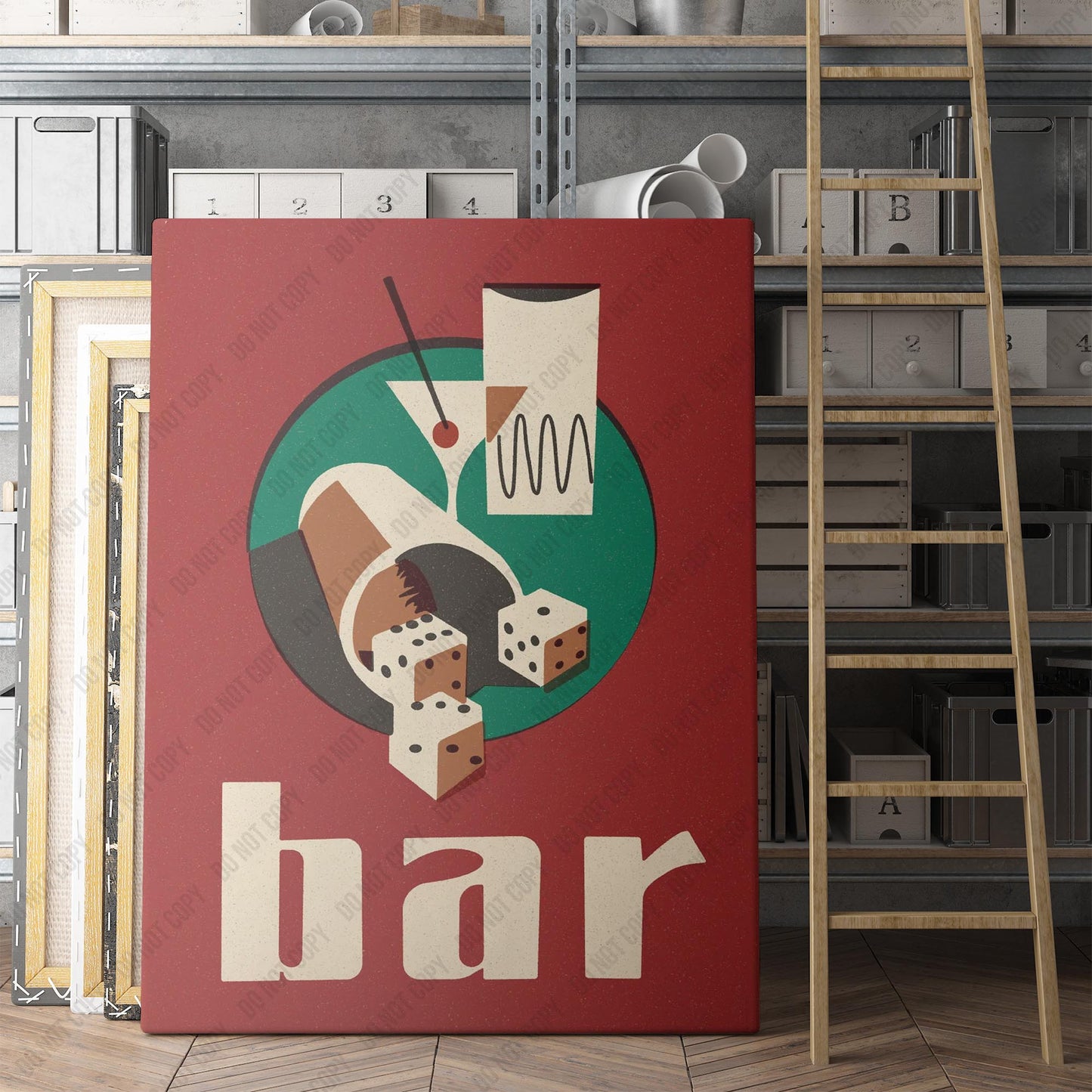 Cocktail Bar Poster