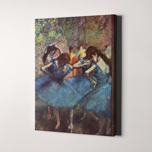 Dancers In Blue 1895 by Edgar Degas