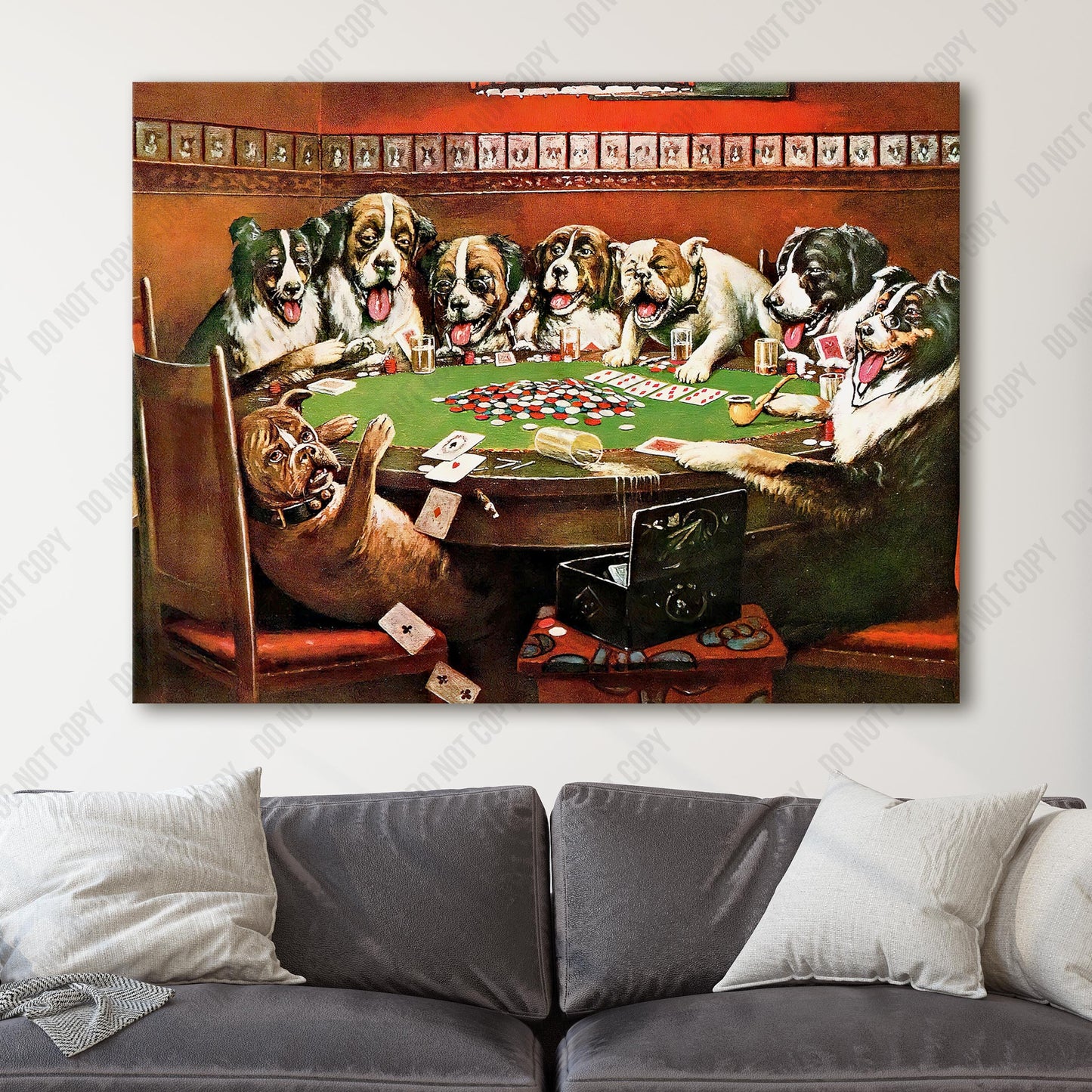 Dogs Playing Cards - Poker Sympathy