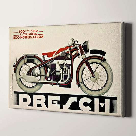 Dresch, 500 CC Motorcycle, 1935