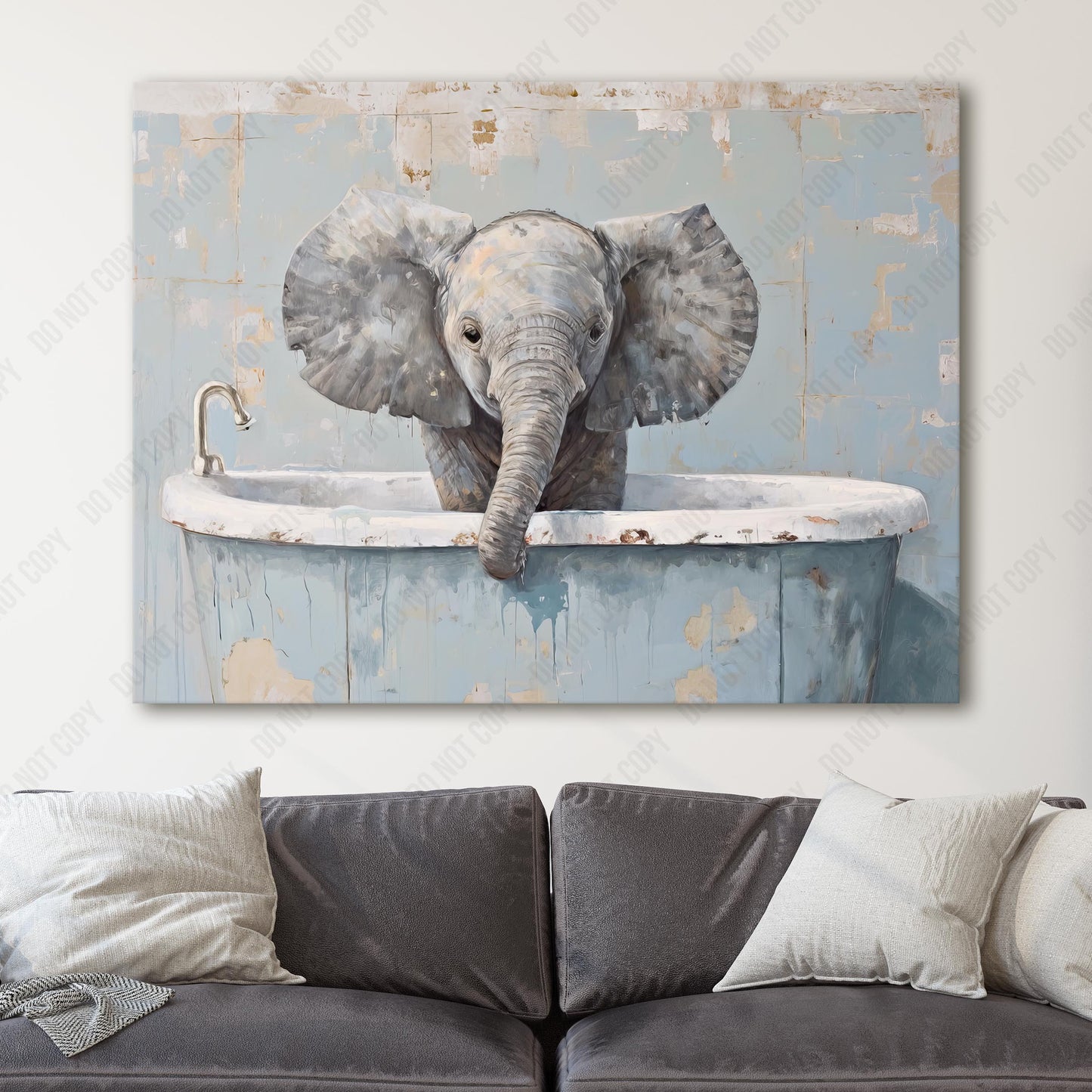 Elephant In The Bathtub