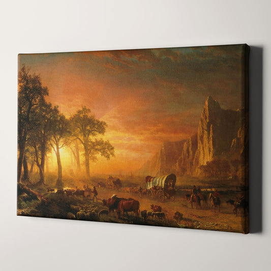 Emigrants Crossing the Plains (1869) by Albert Bierstadt