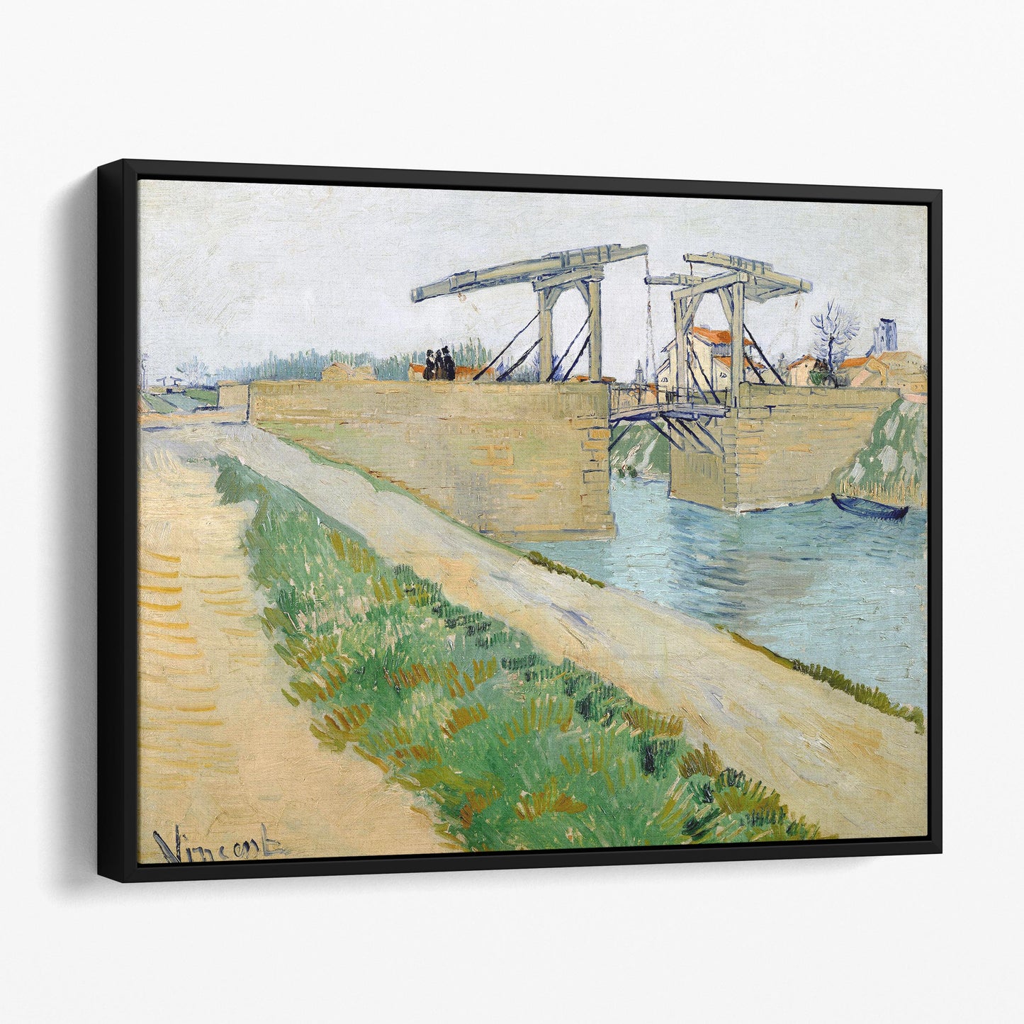 The Langlois Bridge (1888) by Van Gogh