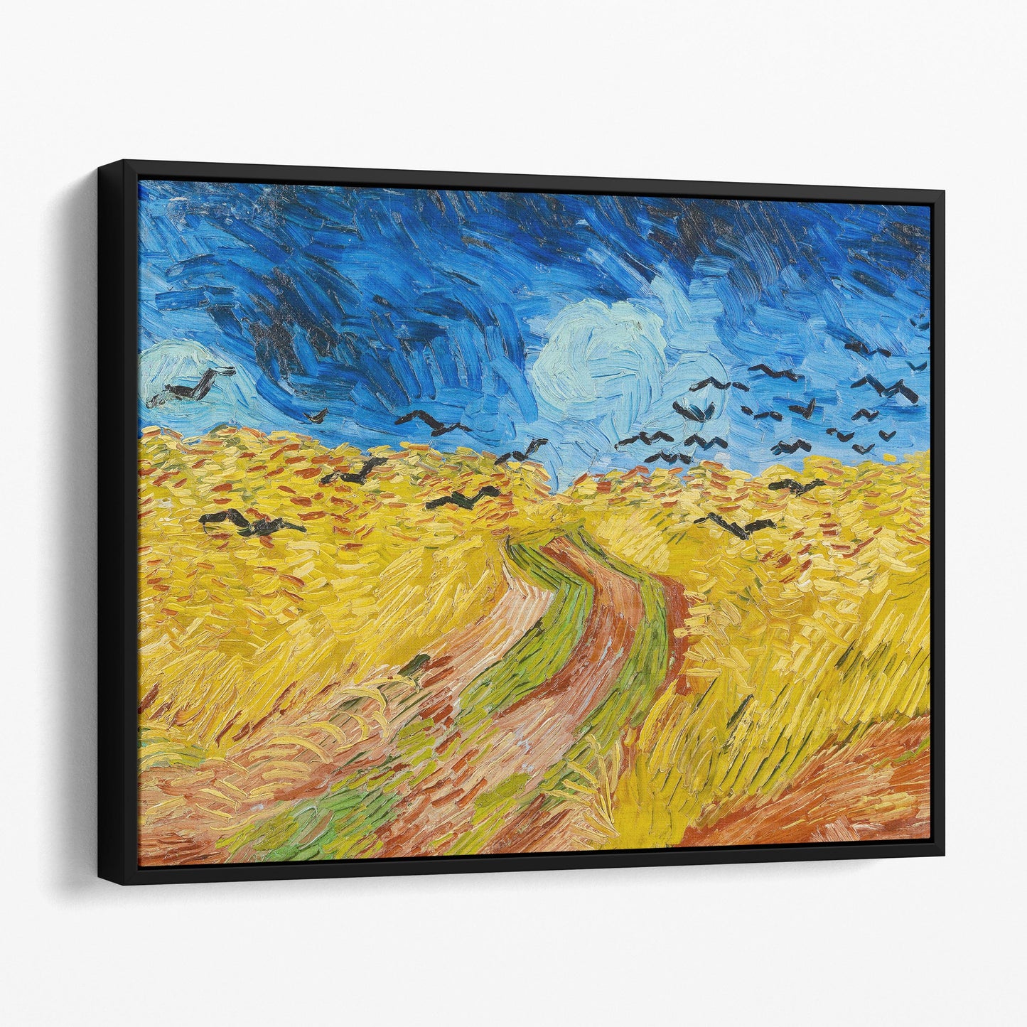 Wheat Field with Crows (1890) by Van Gogh