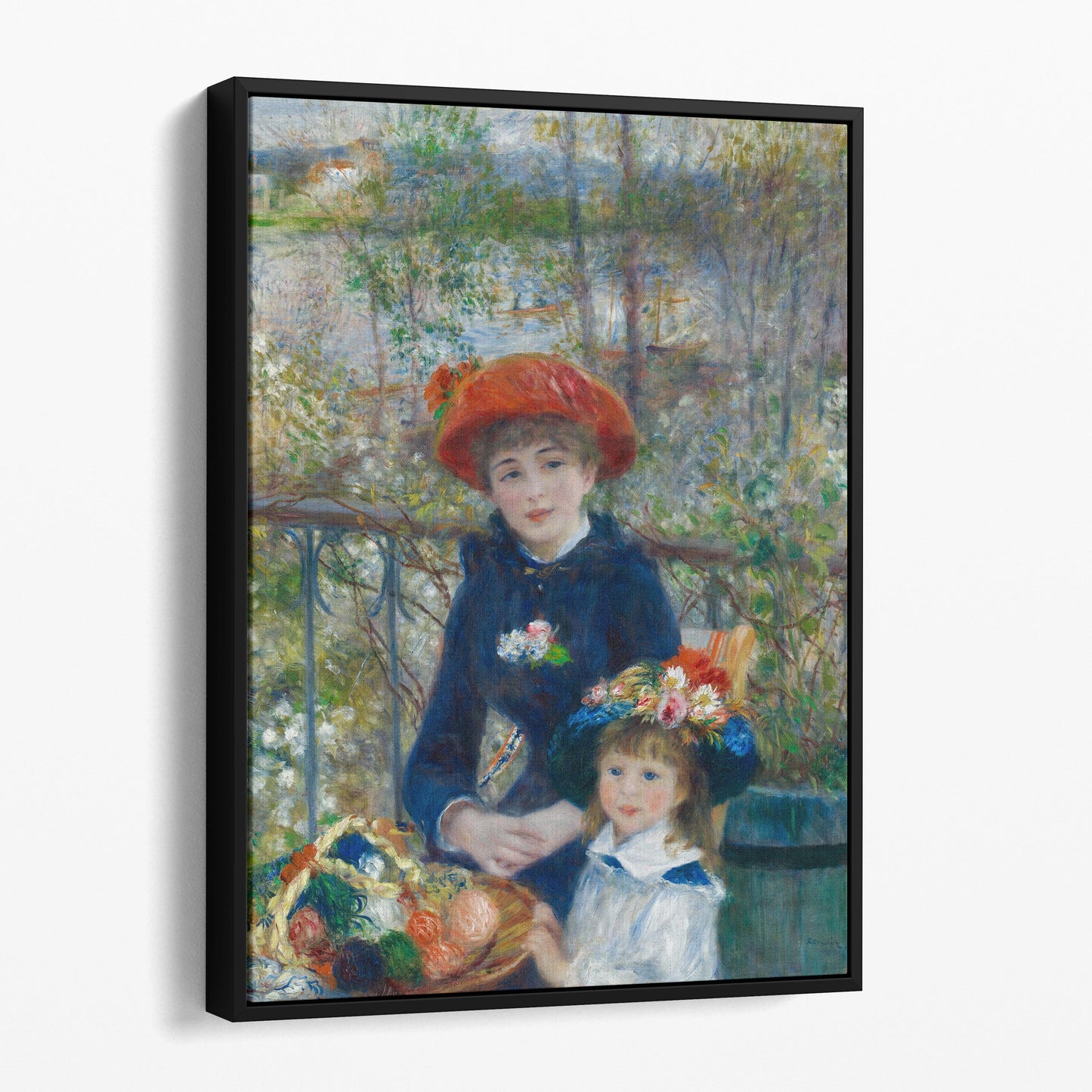 Two Sisters (On the Terrace) (1881) by Renoir