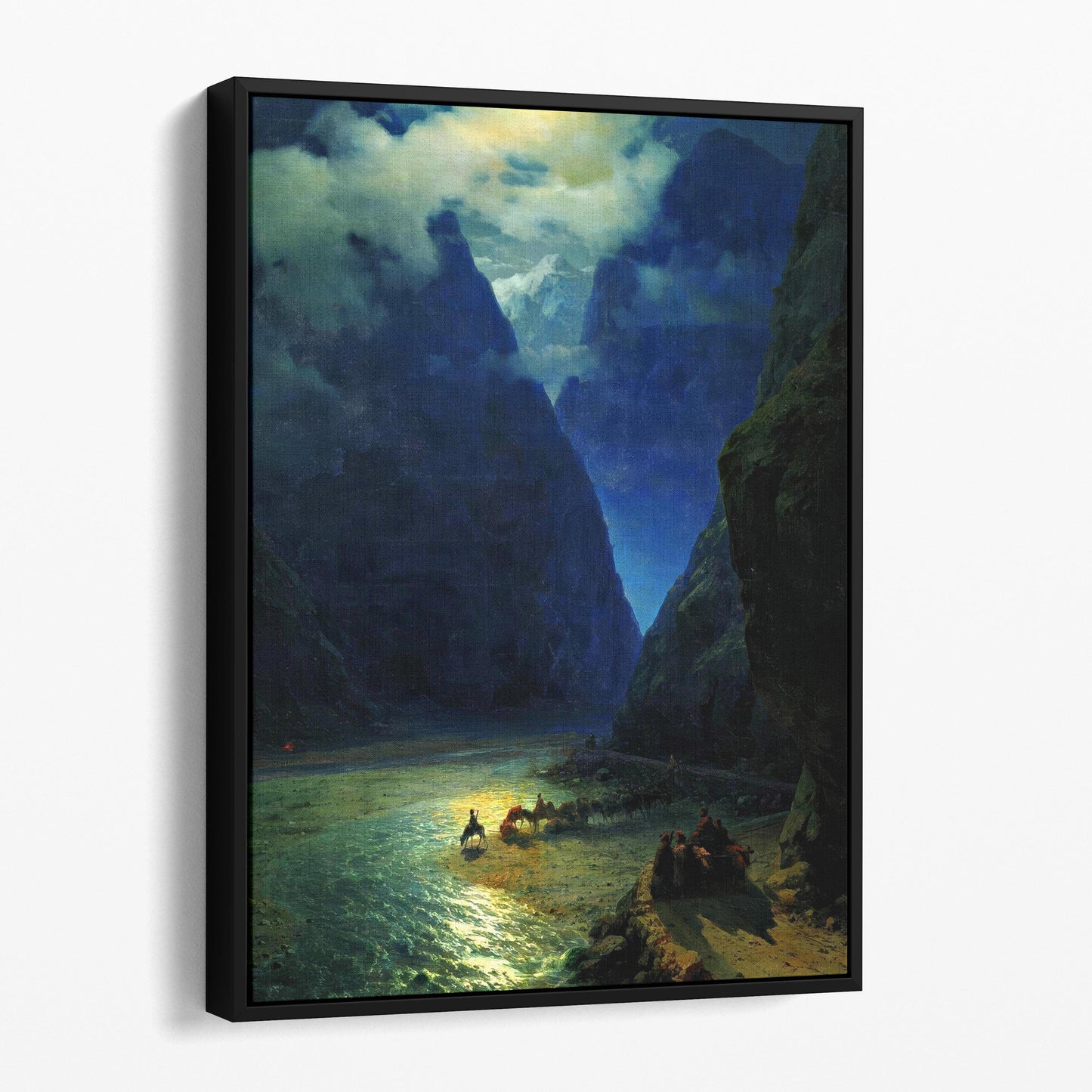 Darial Gorge (1862) by Ivan Aivazovsky