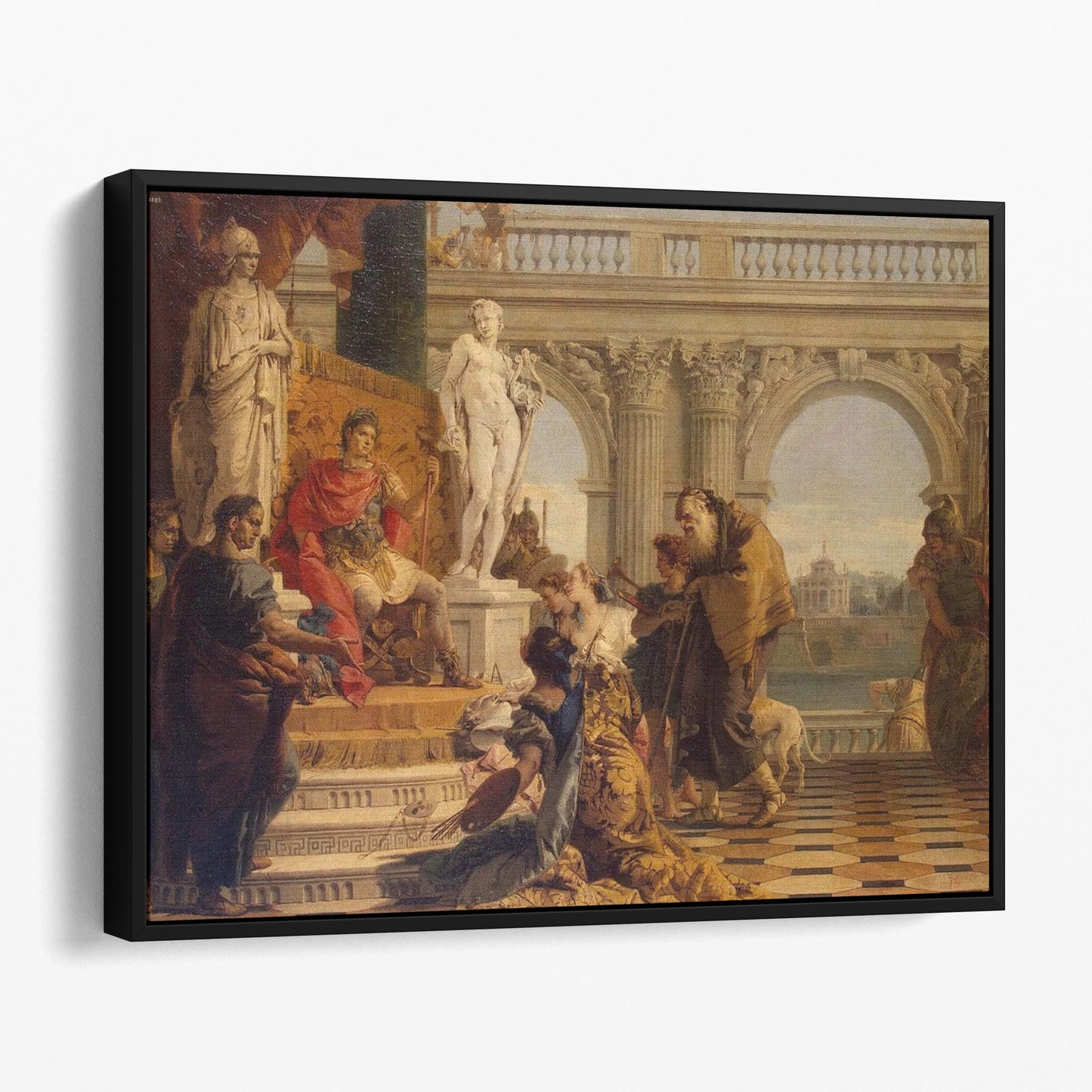 Maecenas Presenting the Liberal Arts to the Emperor Augustus (1743) by Giovanni Battista Tiepolo