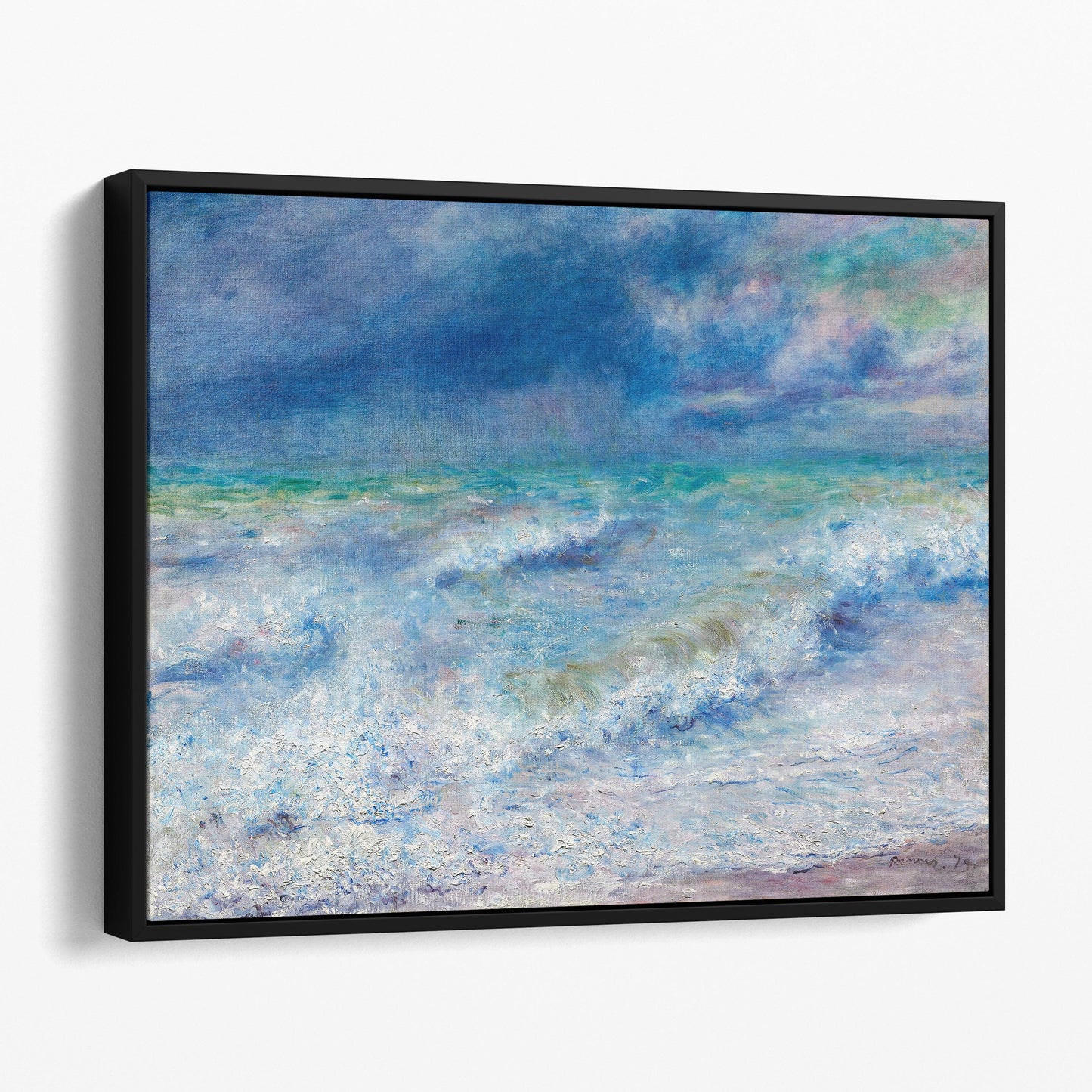 Seascape (1897) by Pierre-Auguste Renoir