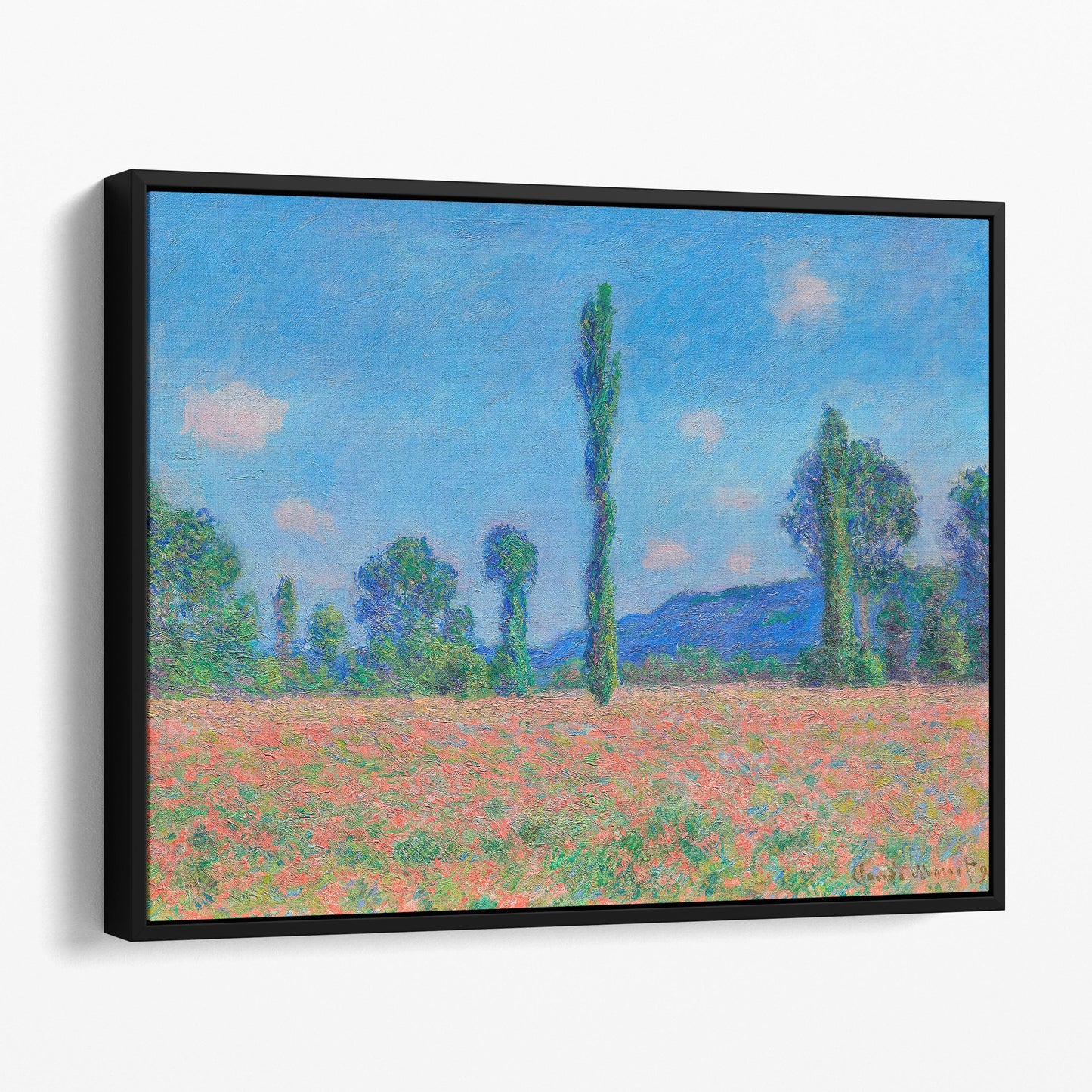 Poppy Field, Giverny (1890–1891) by Claude Monet