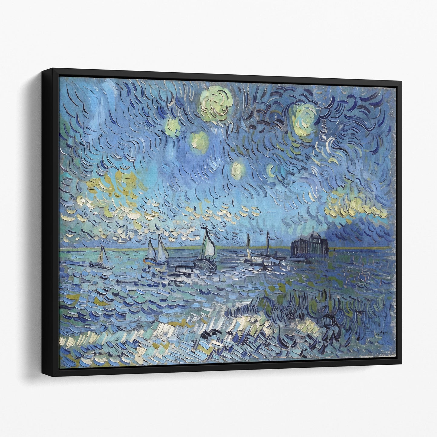 Seascape Van Gogh Style