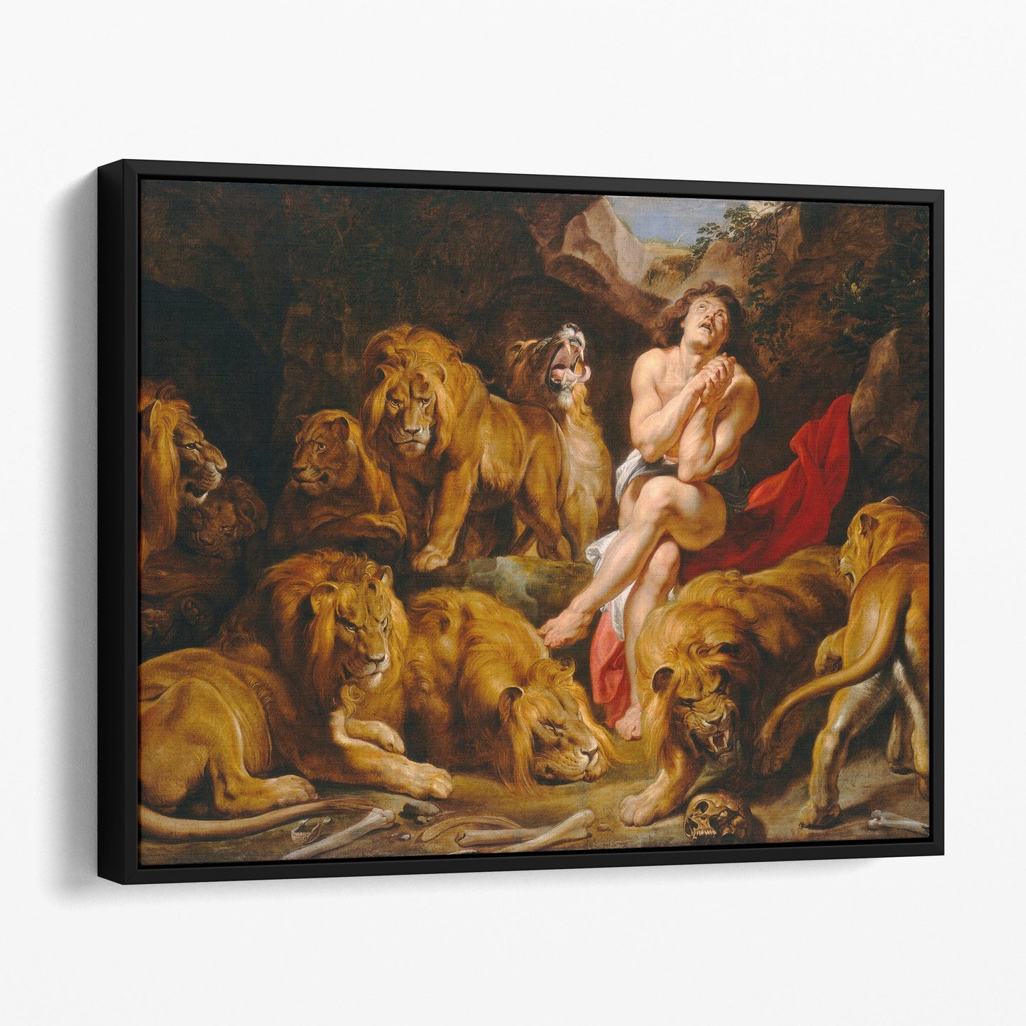 Daniel in the Lions' Den (1615) by Peter Paul Rubens