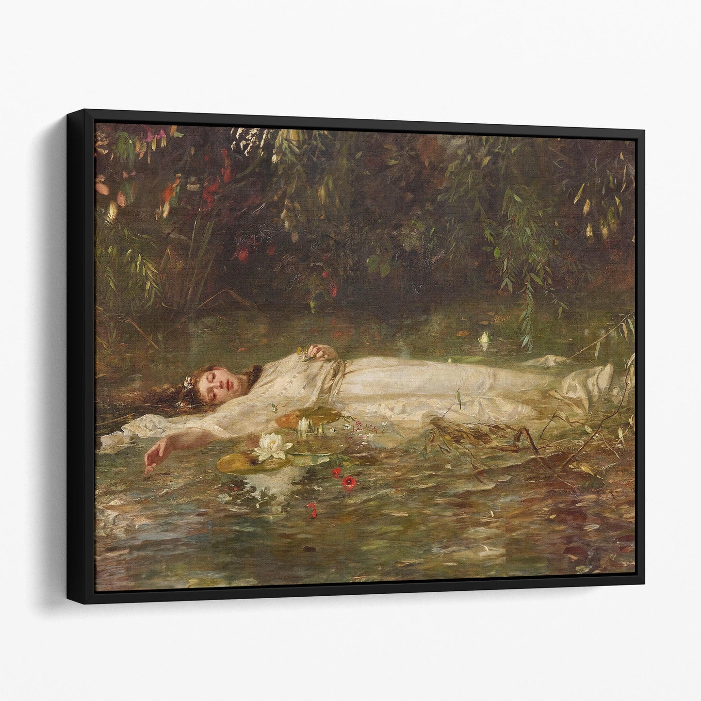 Ophelia by Friedrich Wilhelm Theodor Heyser