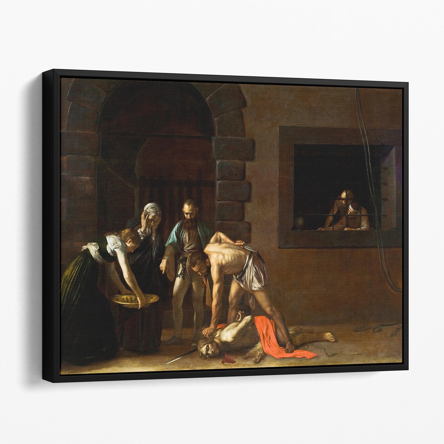 The Beheading of St John the Baptist by Caravaggio