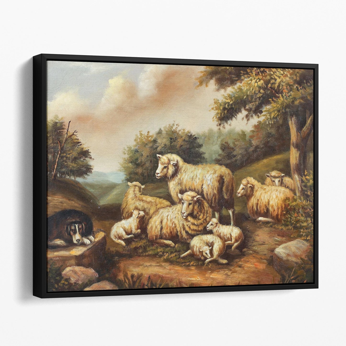 Sheep in the Meadow, 19th Century