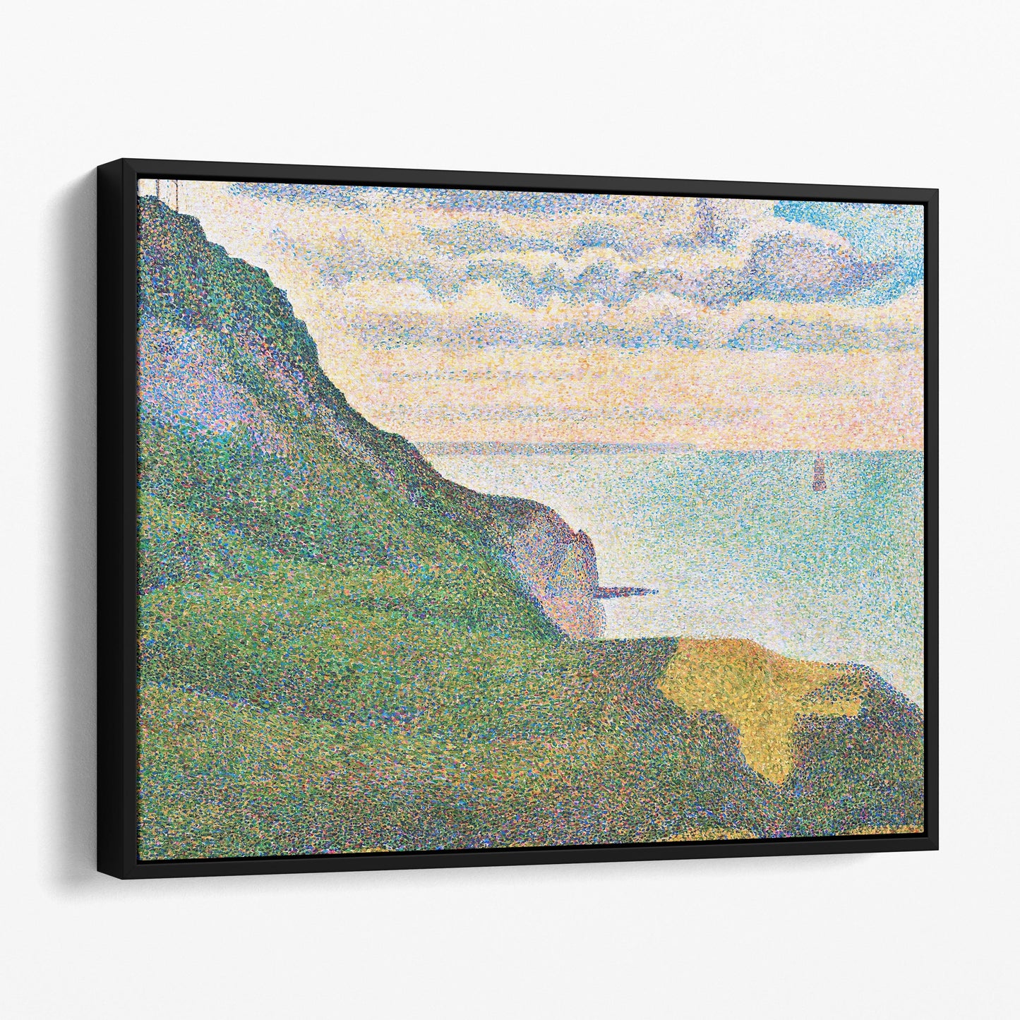 Seascape at Port en-Bessin, Normandy by Georges Seurat