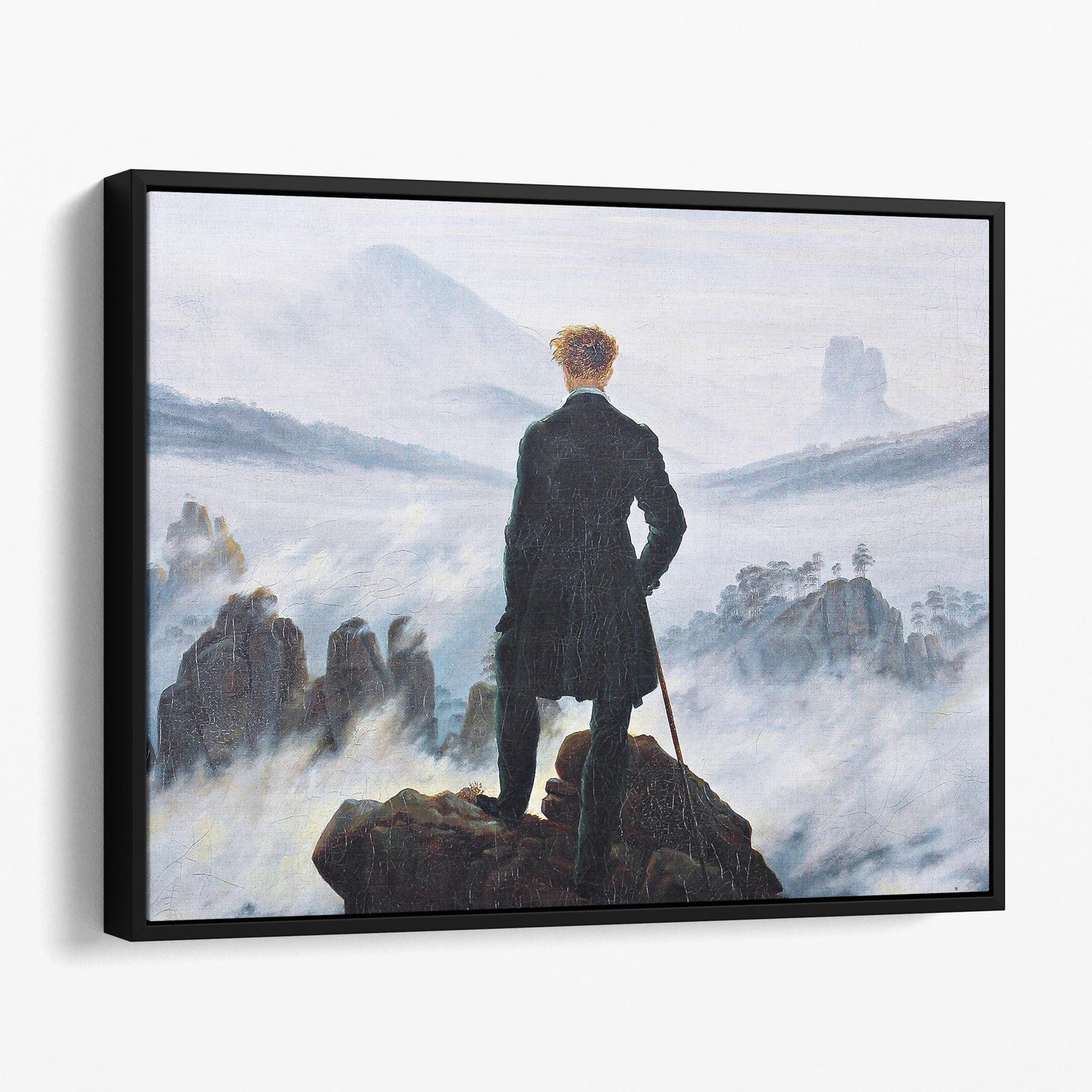 Wanderer Above The Sea of Fog by Casper David French