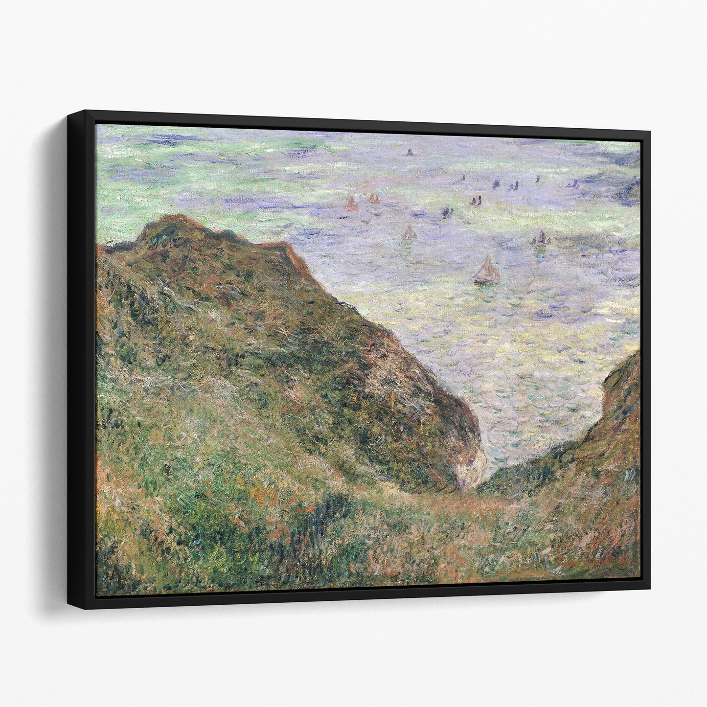 View Over the Sea (1882) by Claude Monet