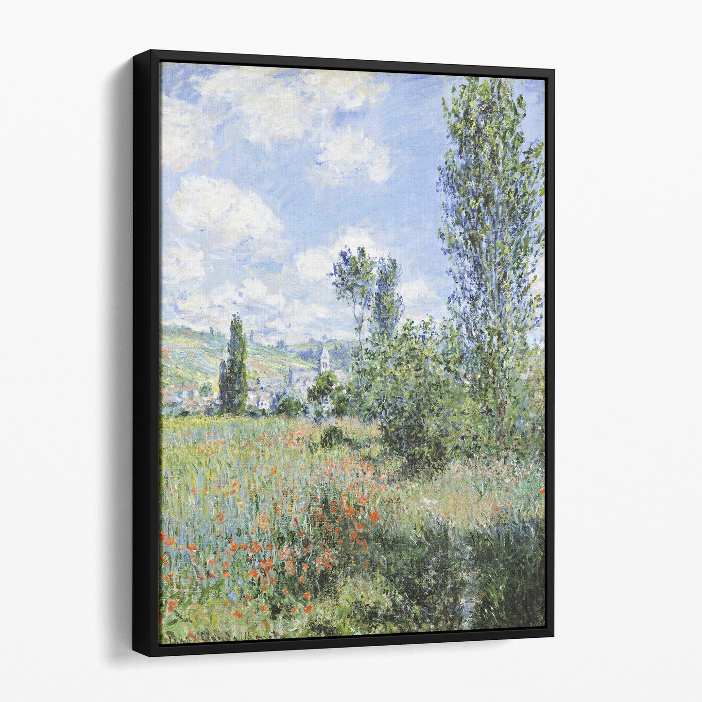 View of Vetheuil by Claude Monet