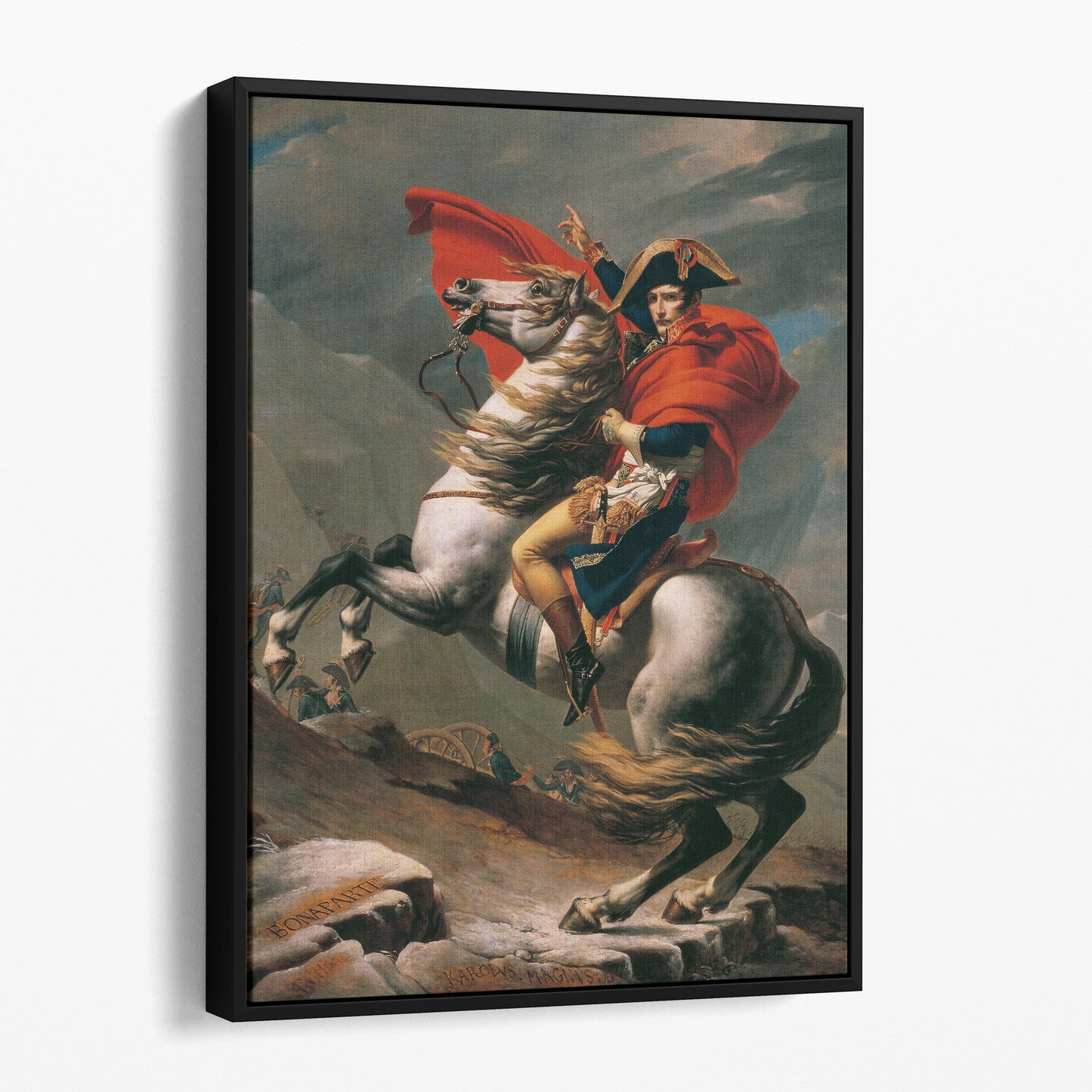 Napoleon Crossing the Alps, Jacques-Louis David