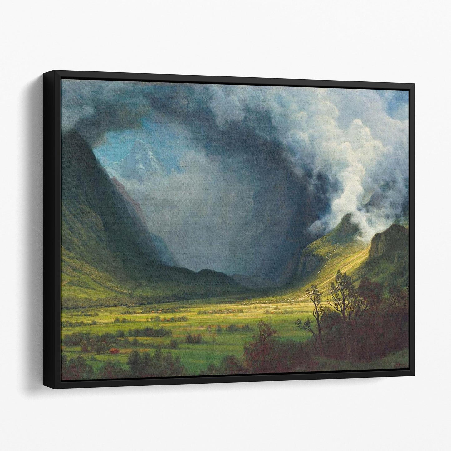 Storm in the Mountains by Albert Bierstadt