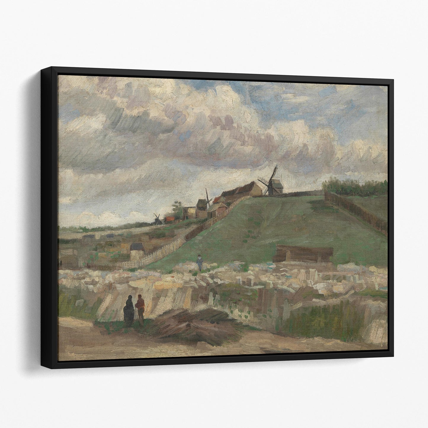 The Hill of Montmartre with Stone Quarry (1886) by Van Gogh