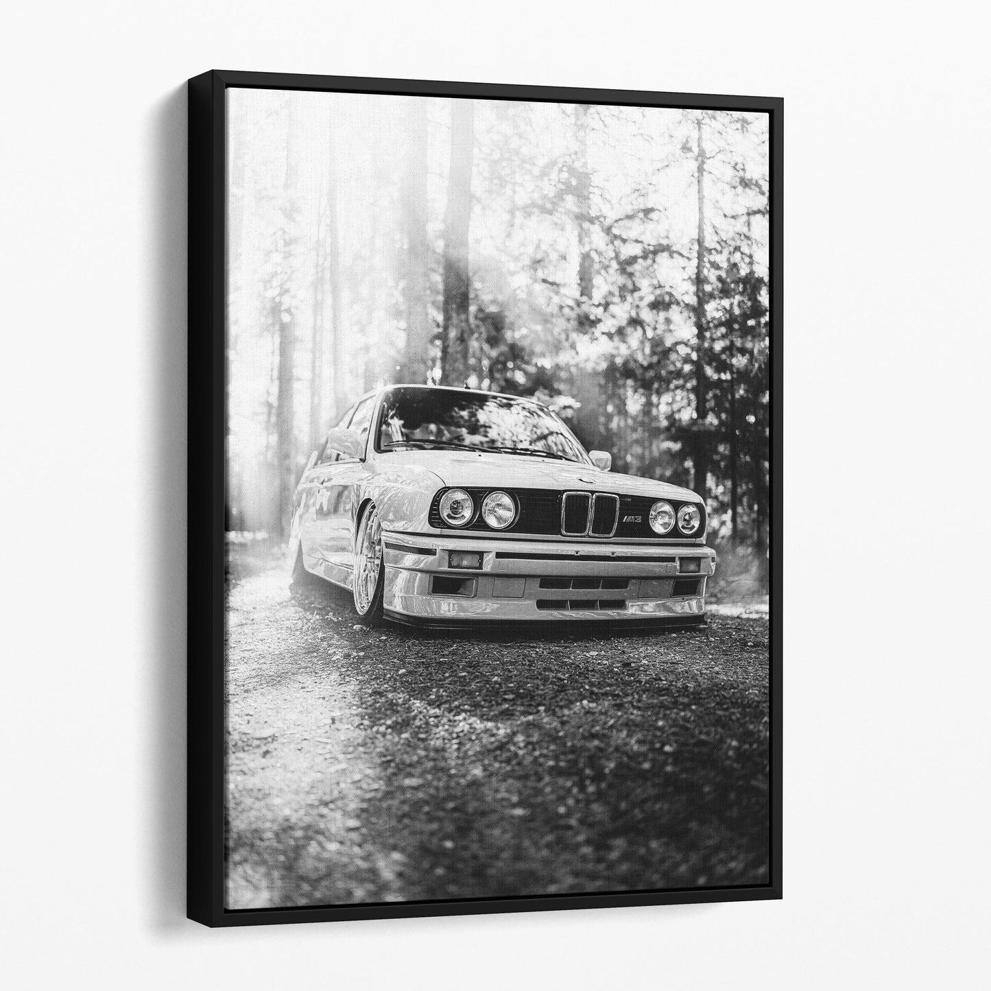 Vintage BMW in Black & White