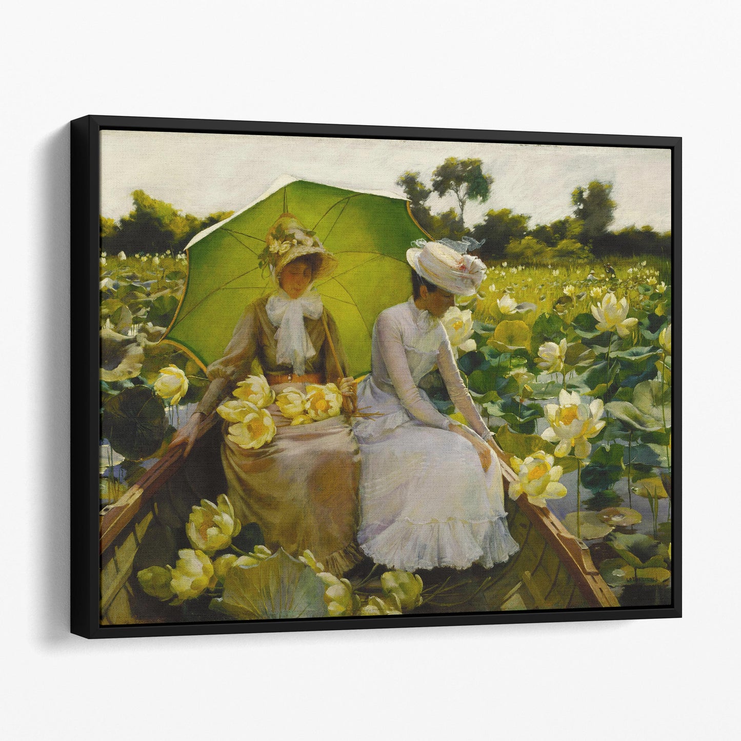 Lotus Lilies by Charles Courtney Curran