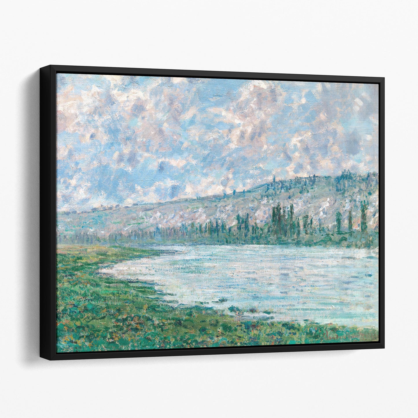 The Seine at Vétheuil (1880) by Claude Monet