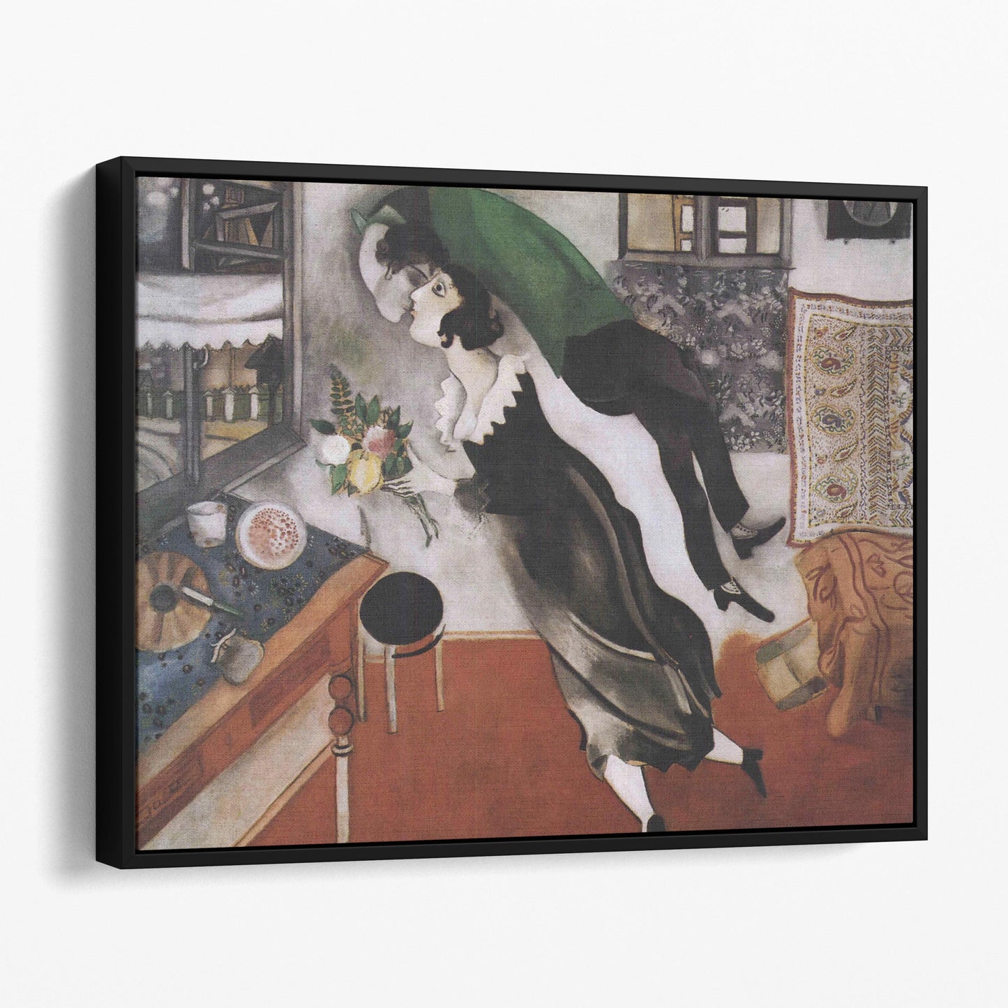 The Birthday Kiss Anniversary by Marc Chagall