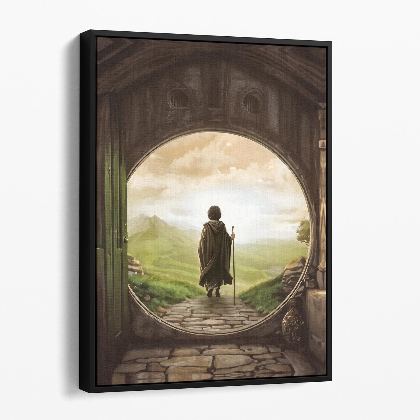 The Lord Of The Rings: Frodo Heading Out His Front Door