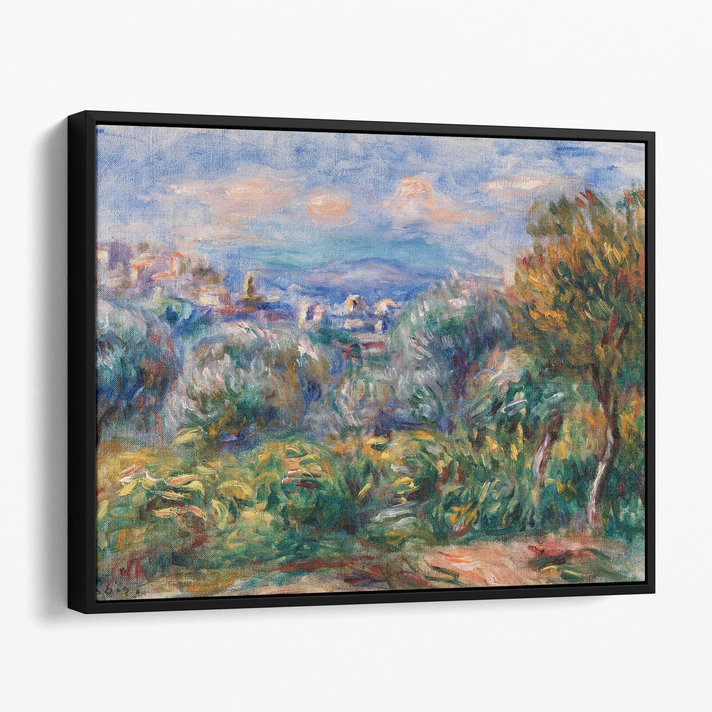 Landscape (1917) by Pierre-Auguste Renoir