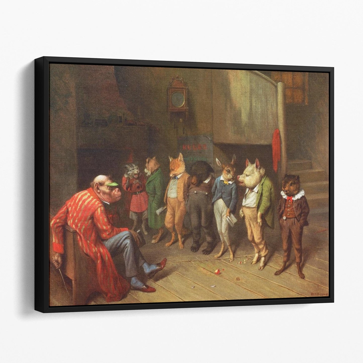 School Rules by William Holbrook Beard