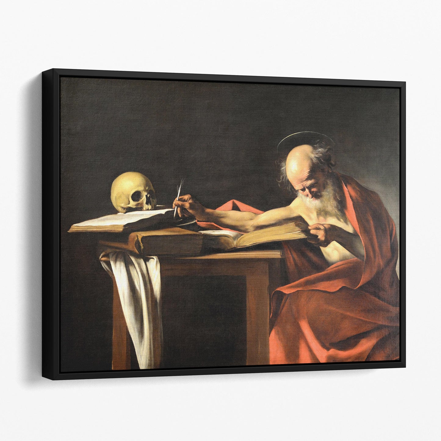 Saint Jerome Writing (1606) by Caravaggio