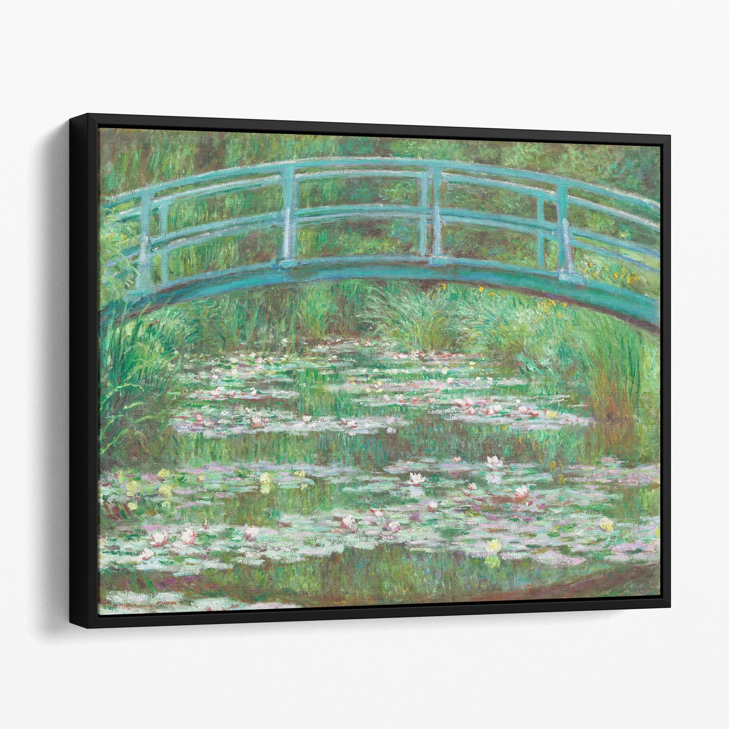 The Japanese Footbridge (1899) by Claude Monet