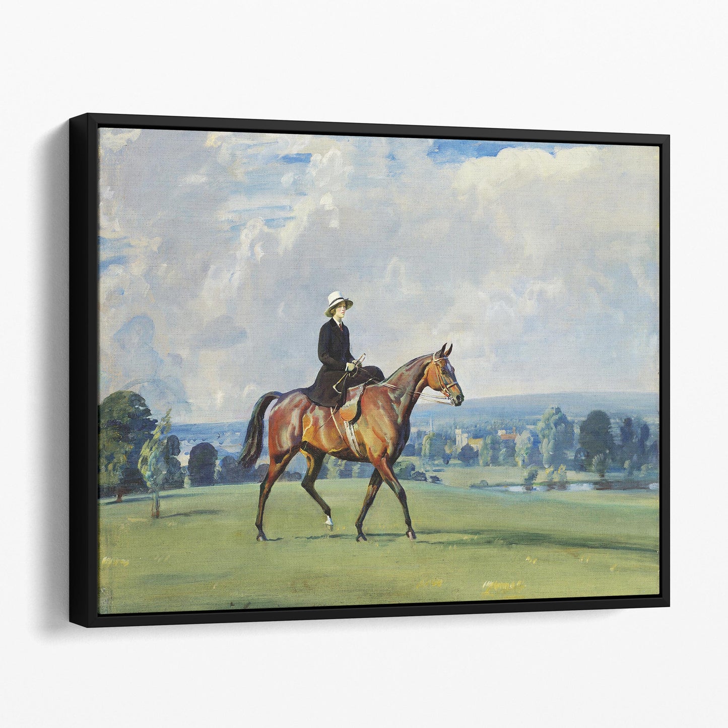 Lady Astor on Horseback by Sir Alfred James Munnings