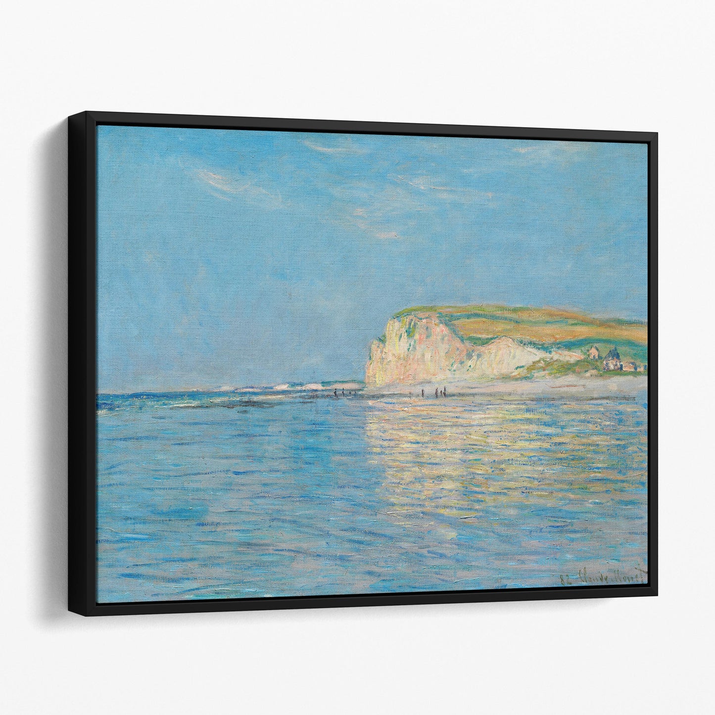 Low Tide at Pourville, near Dieppe (1882) by Claude Monet