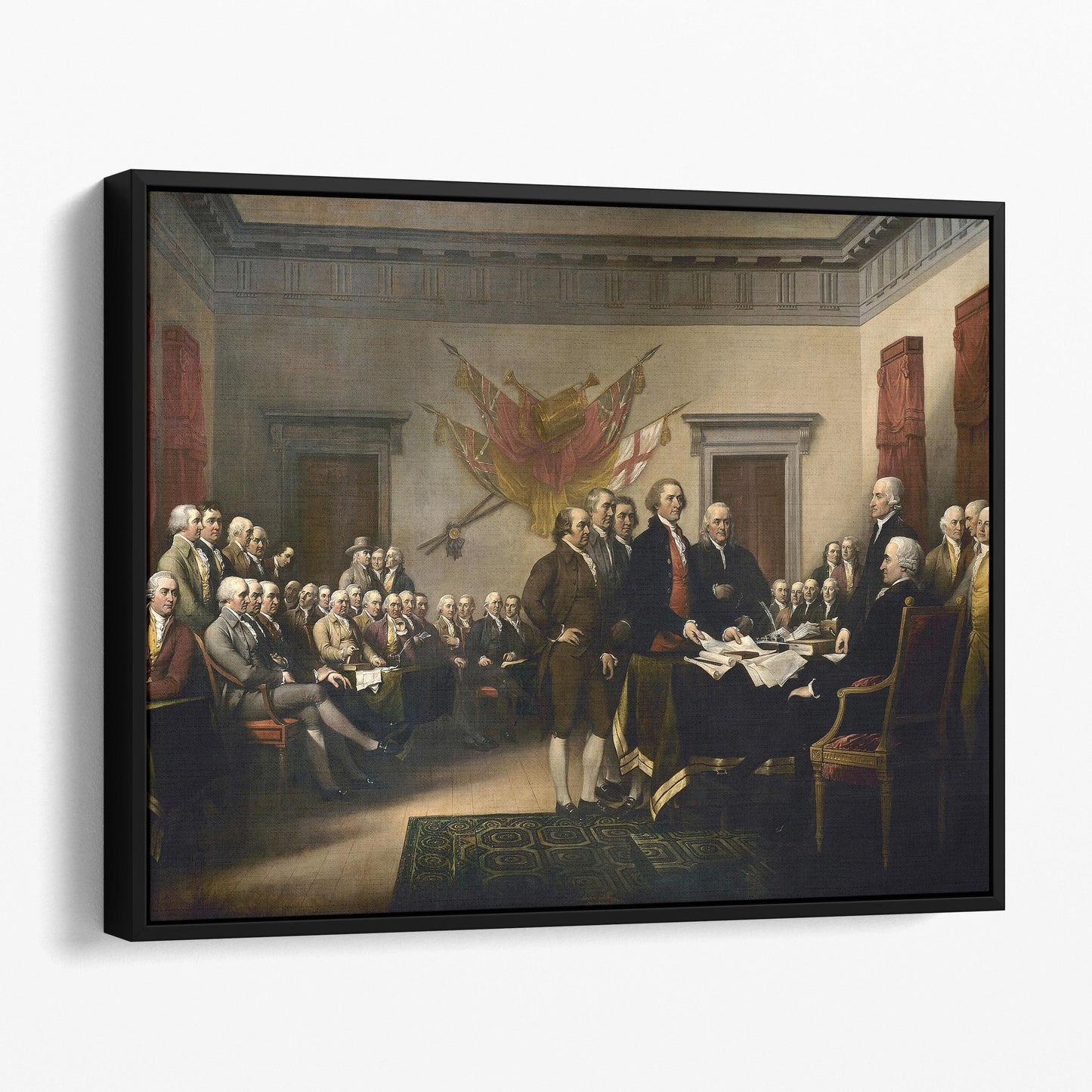 Signing The Declaration of Independence by John Trumbull