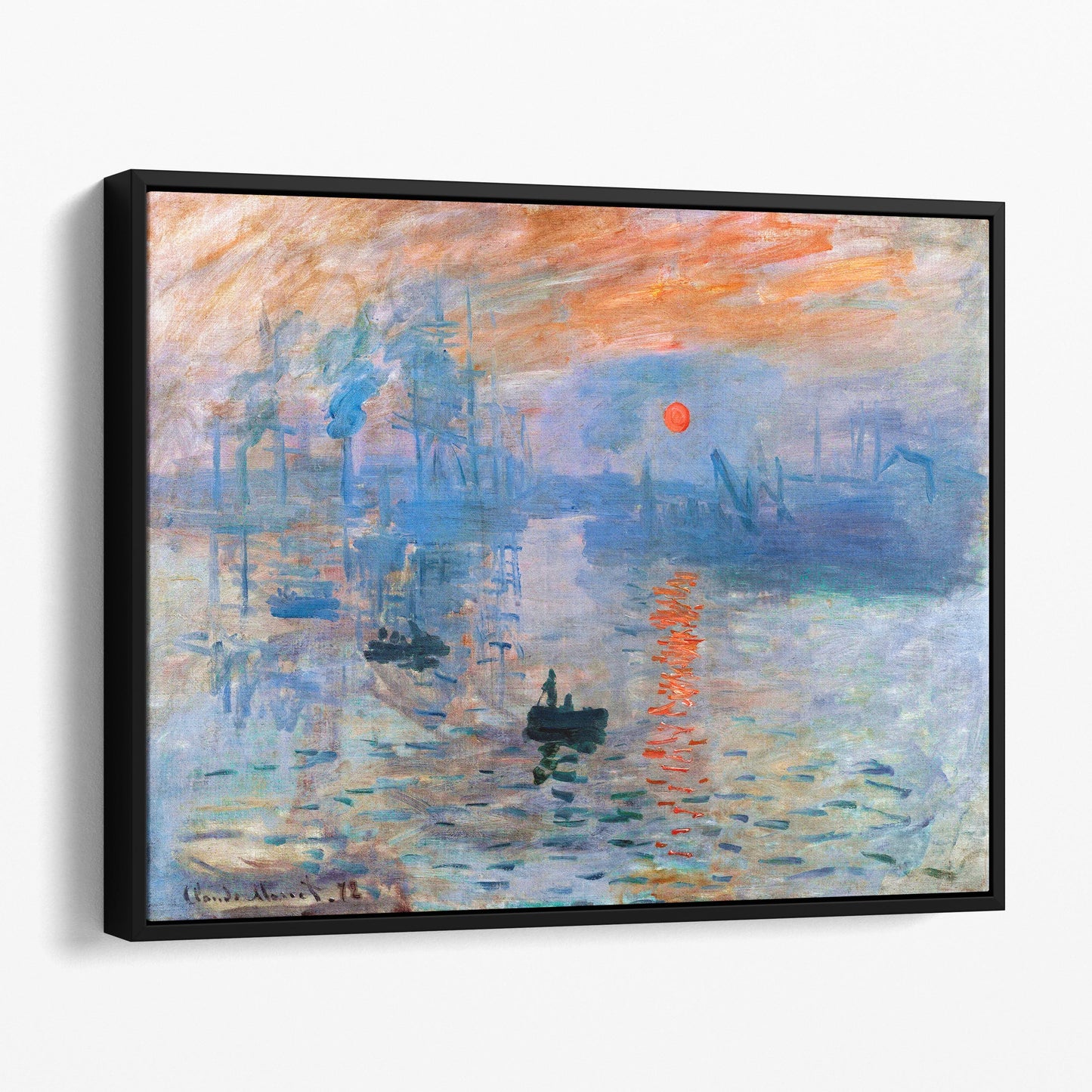 Sunrise (1872) by Claude Monet