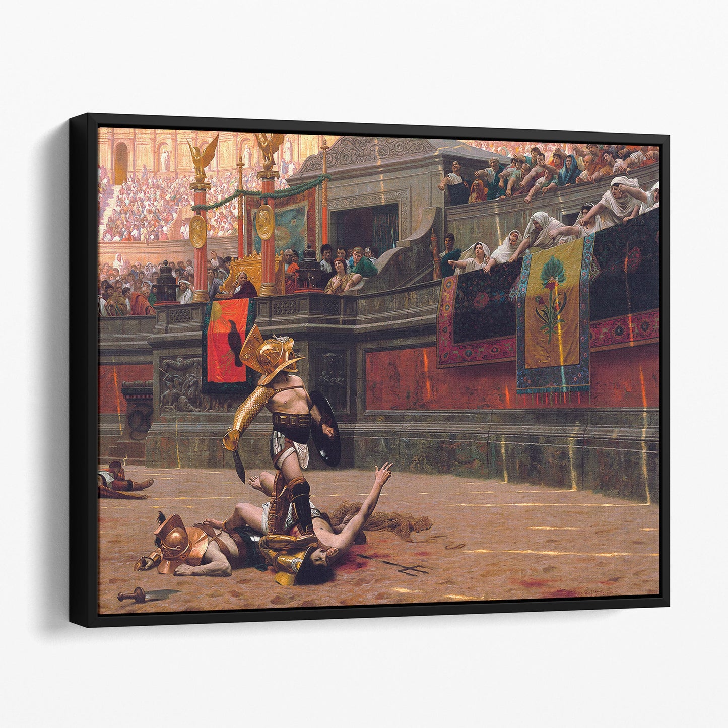 The Winning Gladiator - Pollice Verso